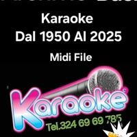 Archivio Basi Midi Karaoke Novità 