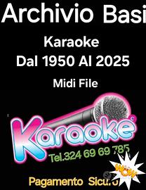 Archivio Basi Midi Karaoke Novità 