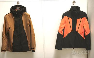 Giacca sci Kjus snowboard O'Neill casco Uvex Bollé