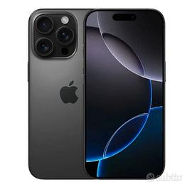 IPHONE 16 PRO 128GB NERO GRADO A RICONDIZIONATO