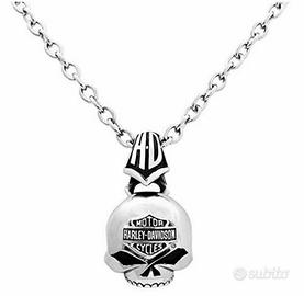 Collana teschio harley davidson sportster dyna sof