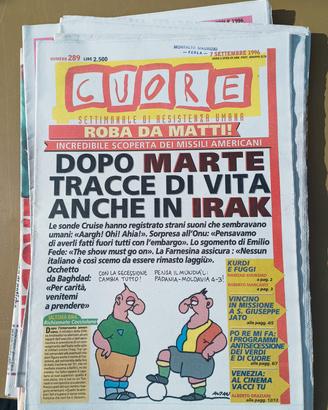 riviste Cuore anni 90
