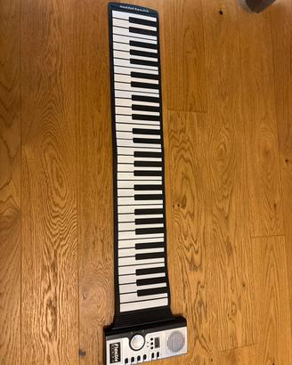 Flexible keyboard piano