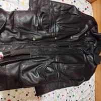 Cappotto in vera pelle conbipel