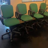 4 Sedie ergonomiche da ufficio