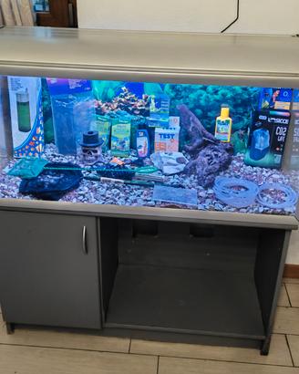 acquario 180 litri con mobile