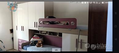 cameretta 4.40 m ragazze, bambine