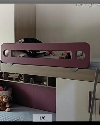 cameretta 4.40 m ragazze, bambine