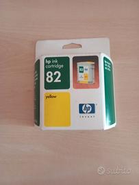 Cartuccia HP 82 Giallo originale scaduto.