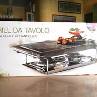 Grill da tavolo con Pietra ollare