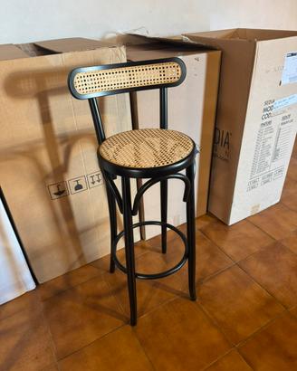 Sgabello Thonet rimanenza di magazzino nuovo