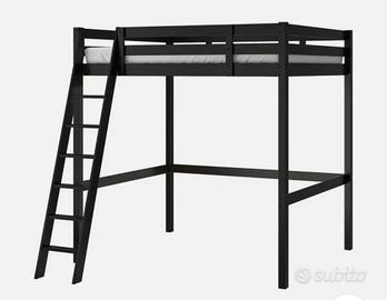 letto a soppalco modello Ikea stora