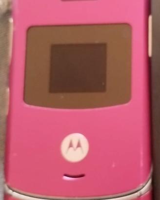 Telefono Motorola Razr V3 rosa