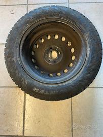 Gomma 4 stagioni 165/70 R14 81T+cerchio ferro