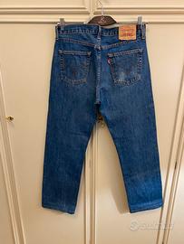 Jeans uomo Levi Strauss W 33 L 32 blu scuro
