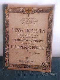 Messa requiem Perosi Menegazzi antico musica