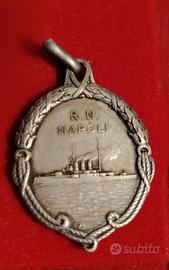 Medaglia Regia Nave NAPOLI 1908 in Argento 800 