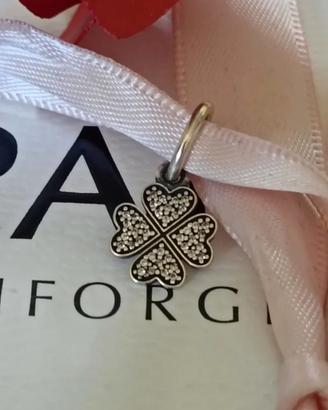 charm Pandora Quadrifoglio 