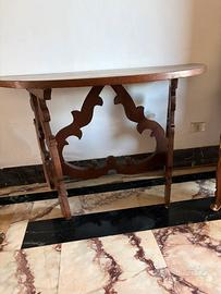 Copia consolle in legno