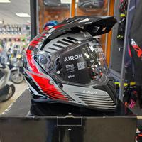 AIROH Casco ON-OFF Bandit - Spicy - Red