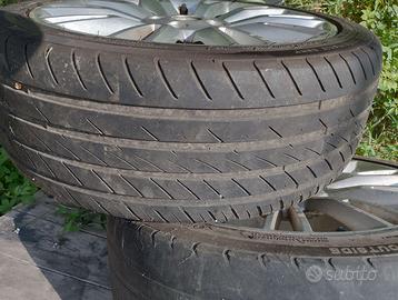 4 cerchioni più 2 gomme fiat bravo