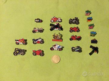 Spille pins smaltate replica di moto anni 80 e 90