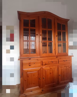Credenza rustica in legno di pino