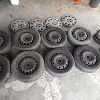  gomme e cerchi fiat punto 14"