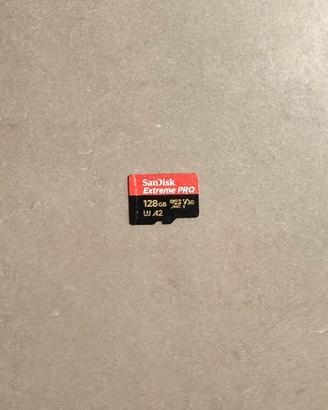 SanDisk 128gb extreme pro scheda micro sdxc