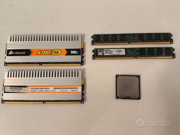 8GB RAM DDR2 + CPU Core2 Quad