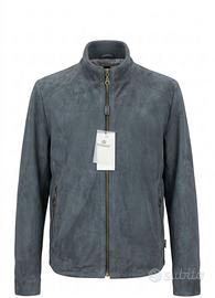 Giacca Uomo in Pelle di Capra Scamosciata Vincent