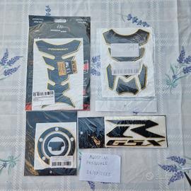 Set adesivi serbatoio + Logo Gsxr Nero/oro