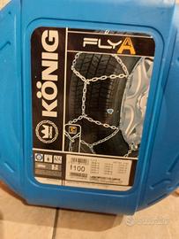 catene da neve konig fly a mis.100 NUOVE
