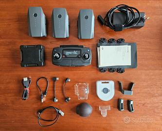 Kit DJI Mavic Pro: 3 Batterie (Pari al nuovo) + Hu