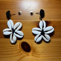 Orecchini pendenti con conchiglie – stile boho 