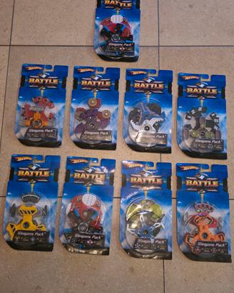 Hot Wheels Battle X - Lotto 9 Blister (Nuovi)