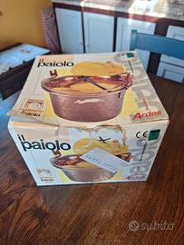 Paiolo automatico Ardes in rame Ø 28 cm – completo