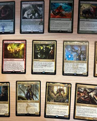 Lotto n°4 Carte MTG Rare Mitiche Italiane