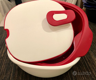 Servicaldo con colino e cucchiaio Tupperware