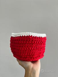 Cesto di Natale fatto a mano