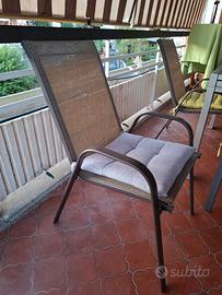 sedia da giardino/terrazzo