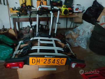 porta bici da gancio traino