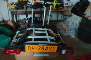 porta bici da gancio traino