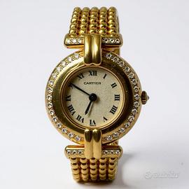 Orologio lady Cartier Colisee oro giallo -diamanti