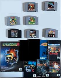 Nintendo 64 Super Mario, Pokemon Stadium, F-Zero
