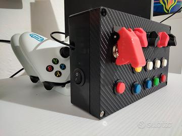 button box sim racing double map per console 