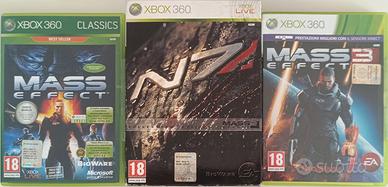 Mass effect 1, 2 collectors' edition, 3 Xbox 360