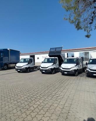 IVECO DAILY FURGONE-RIBALTABILE-TELAIO-GRU-DOPPIA 