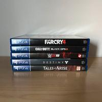 Lotto Giochi Ps4 (LEGGERE DESCRIZIONE)