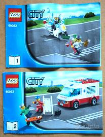Lotto costruzioni LEGO CITY serie 60023  1 + 2